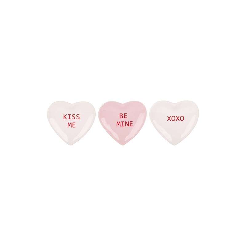 4.7in Valentine’s Day Sentiment Trinket Trays