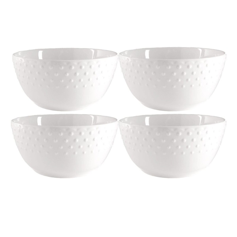 4 Hobnail All-Purpose Bowls