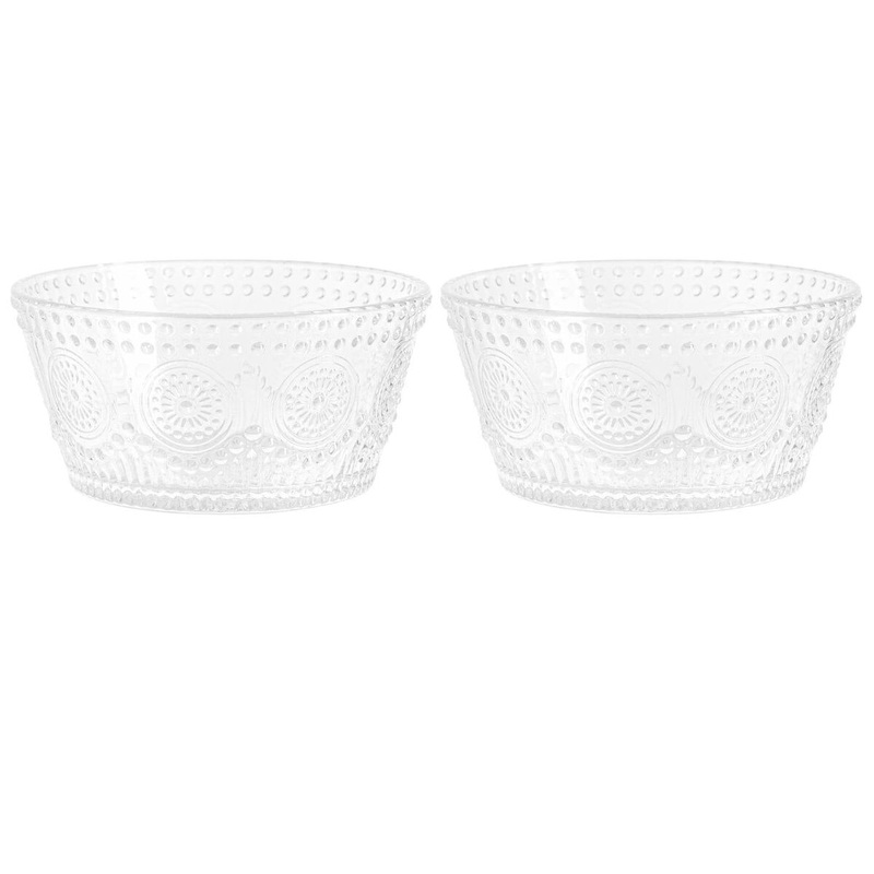 45oz Glass Bowl Set of 2