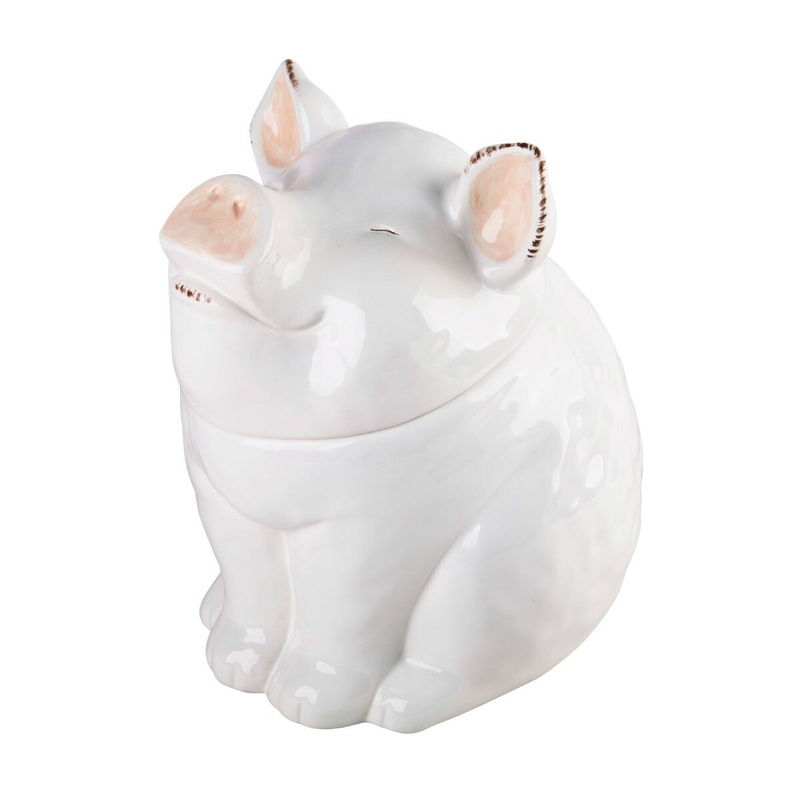 9 Pig Cookie Jar