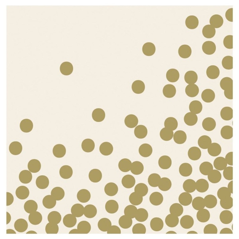 Gold Confetti Napkins