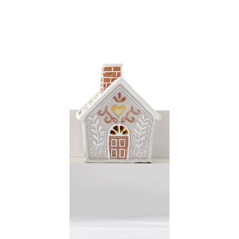 LED Gingerbread House- Medium(Dis)