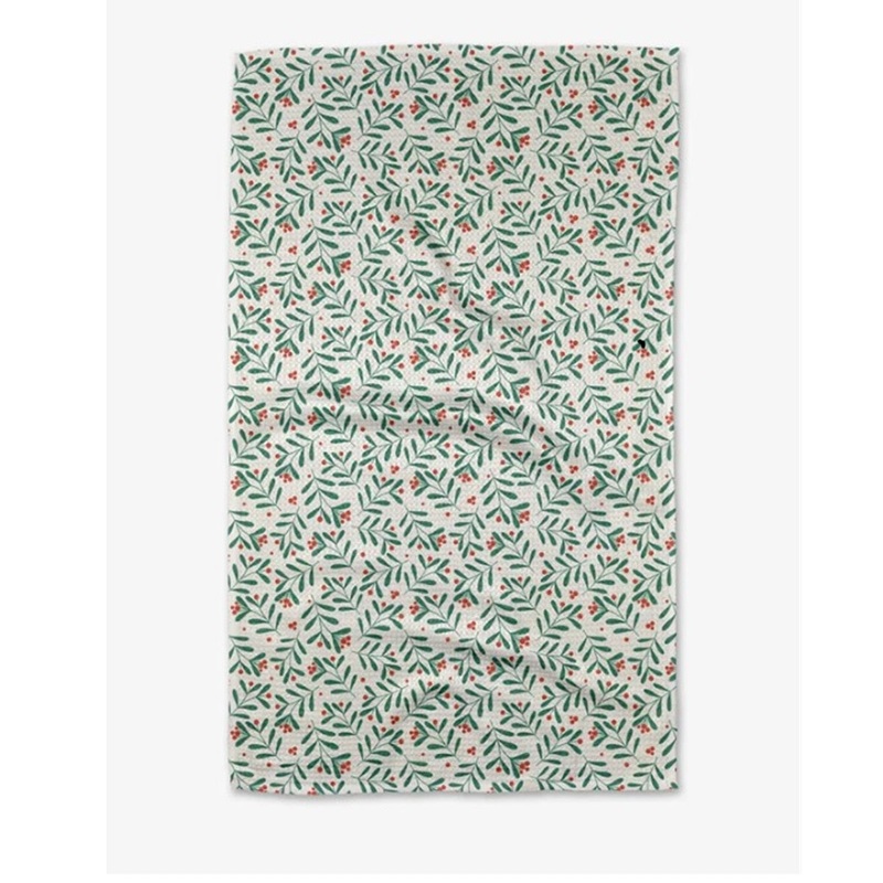 Merry Berry Cherry Red Tea Towel