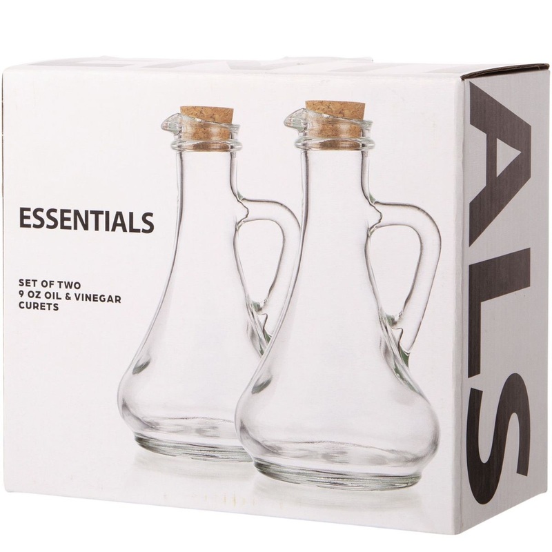 Olive/Vinegar Bottle Set of 2