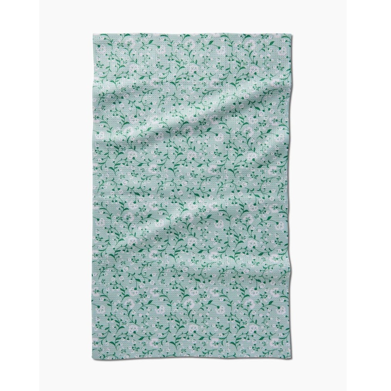 Plumbago Bloom Tea Towel