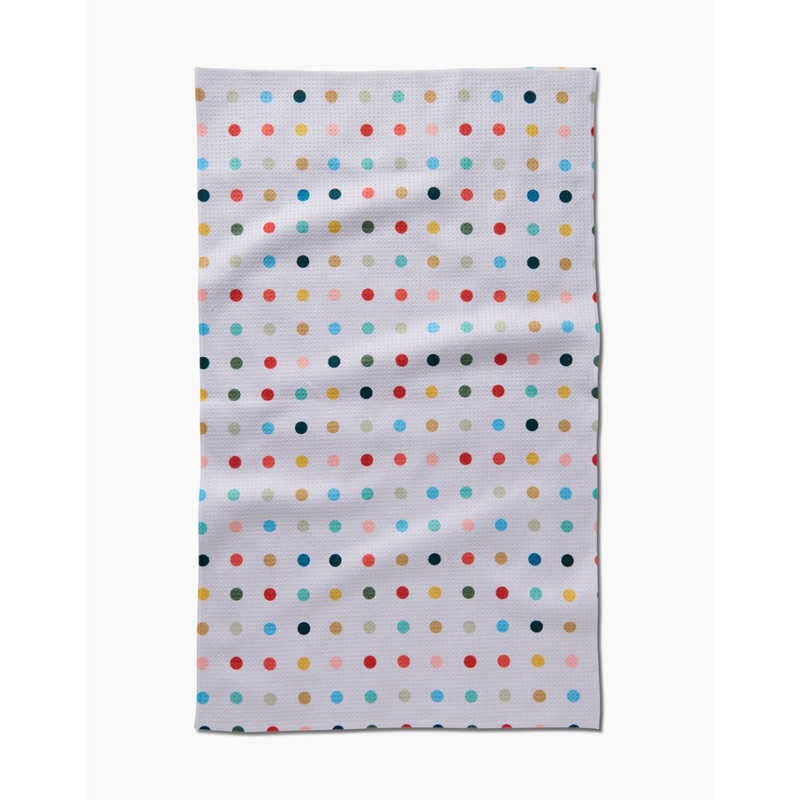 Retro Dot Tea Towel