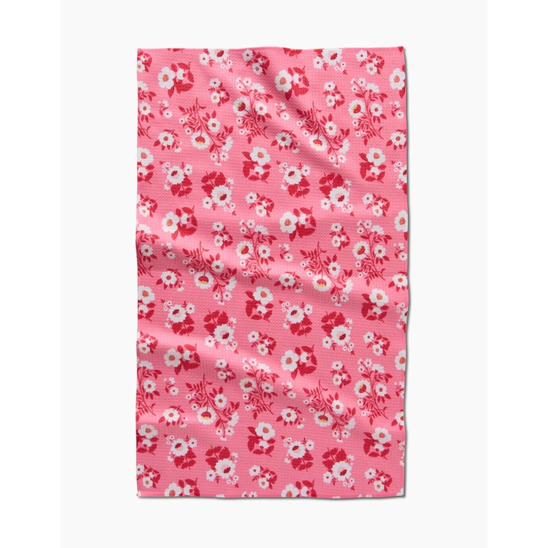 Romance in Bloom Tea Towel