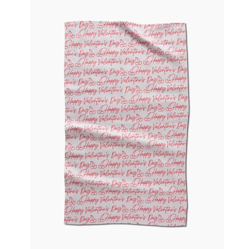 Saint Valentin Tea Towel