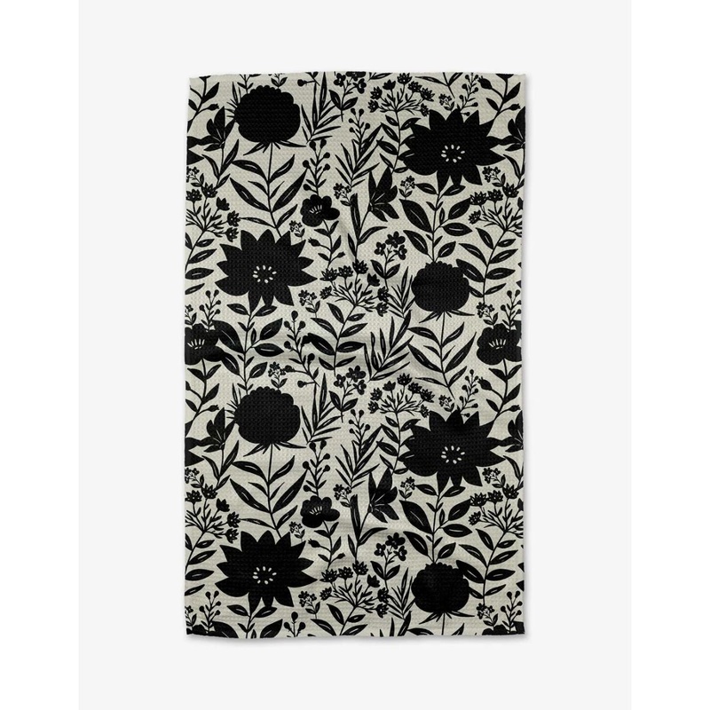 Shadow Flower Tea Towel