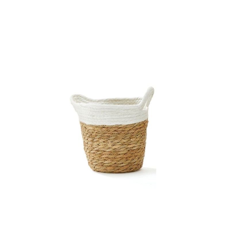 Small Grass Paper Rope Basket- Small(dis)