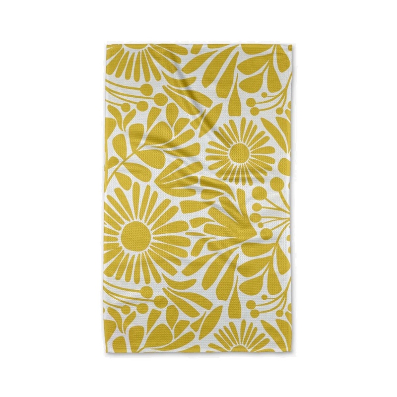 Sunlit Blooms Tea Towel