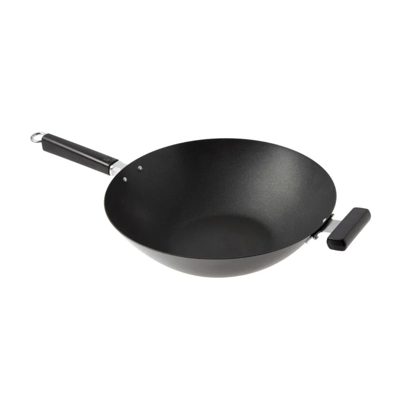 14-Inch Carbon Steel Nonstick Wok with Phenolic Handles