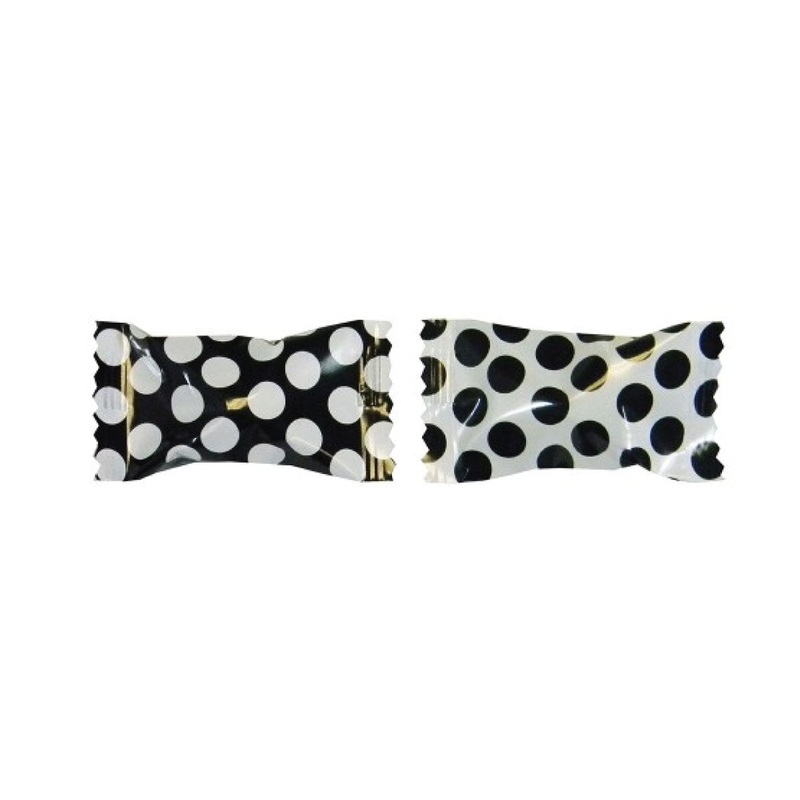 Buttermints Big Black and White Dots 7oz