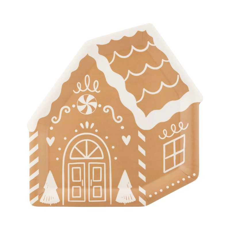 Gingerbread House Bamboo Tray