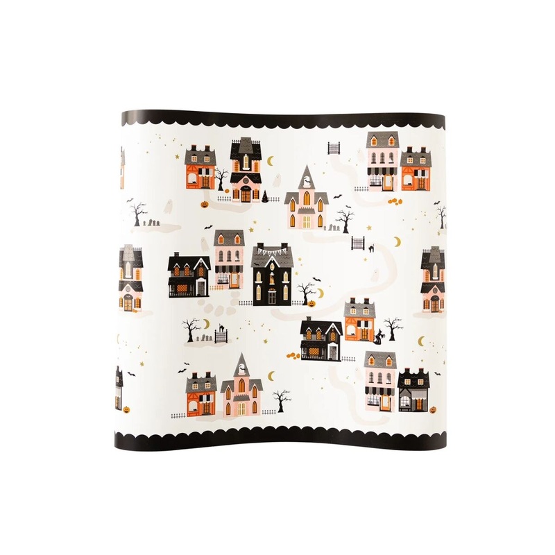Haunted Village Table Runner