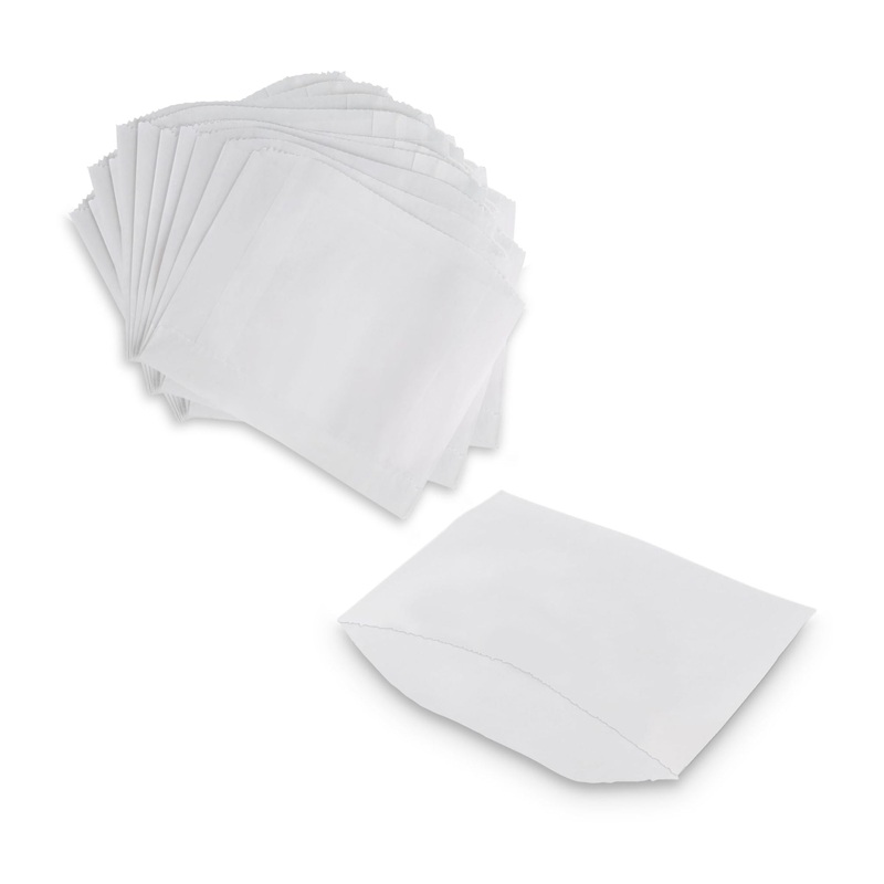 White Dry Wax Cookie Bag – Pack of 200