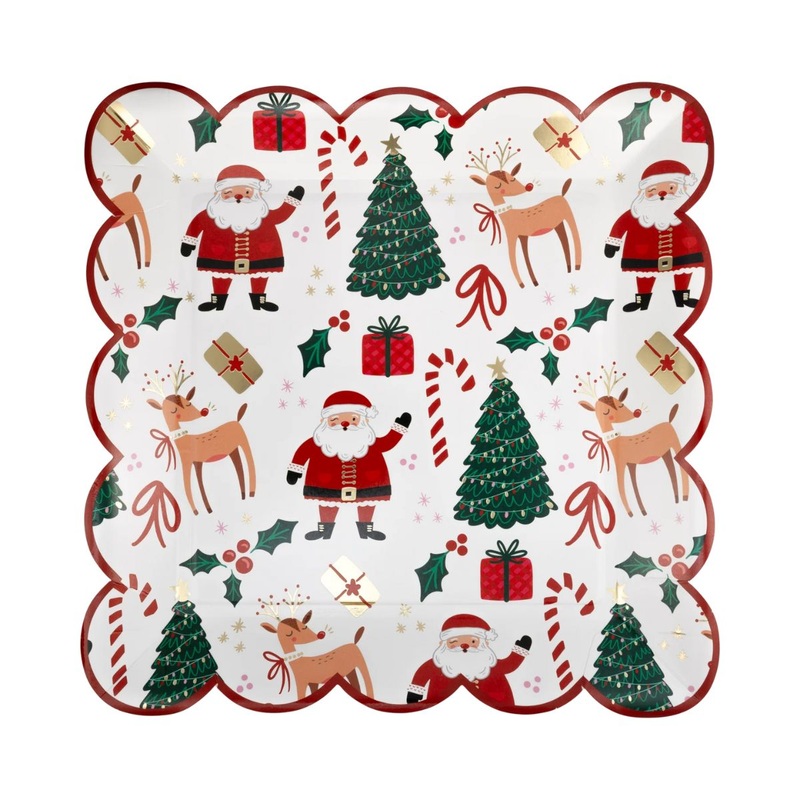 10 Whimsy Christmas Scatter Plate
