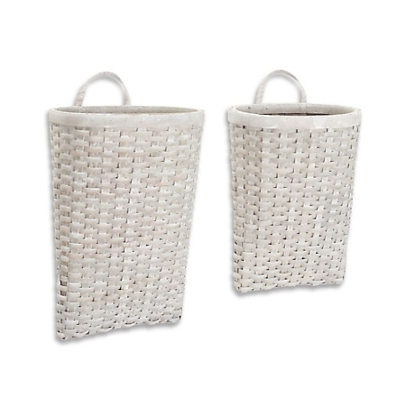 Metasequoia Wood Wall Baskets