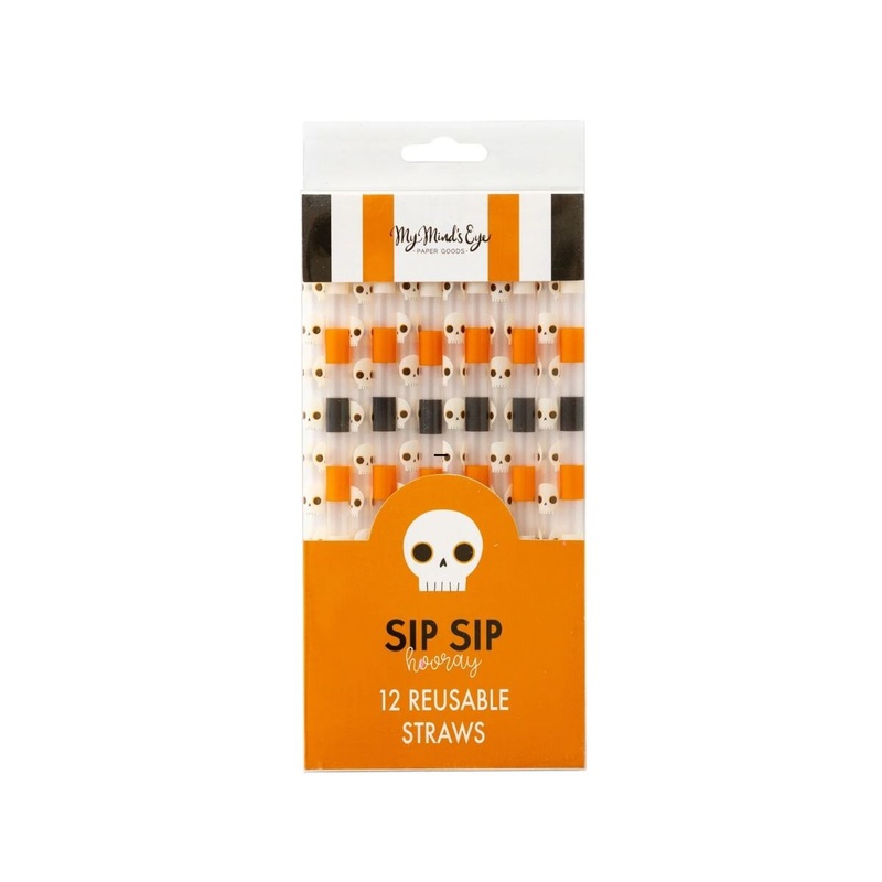 Skull Reusable Straw