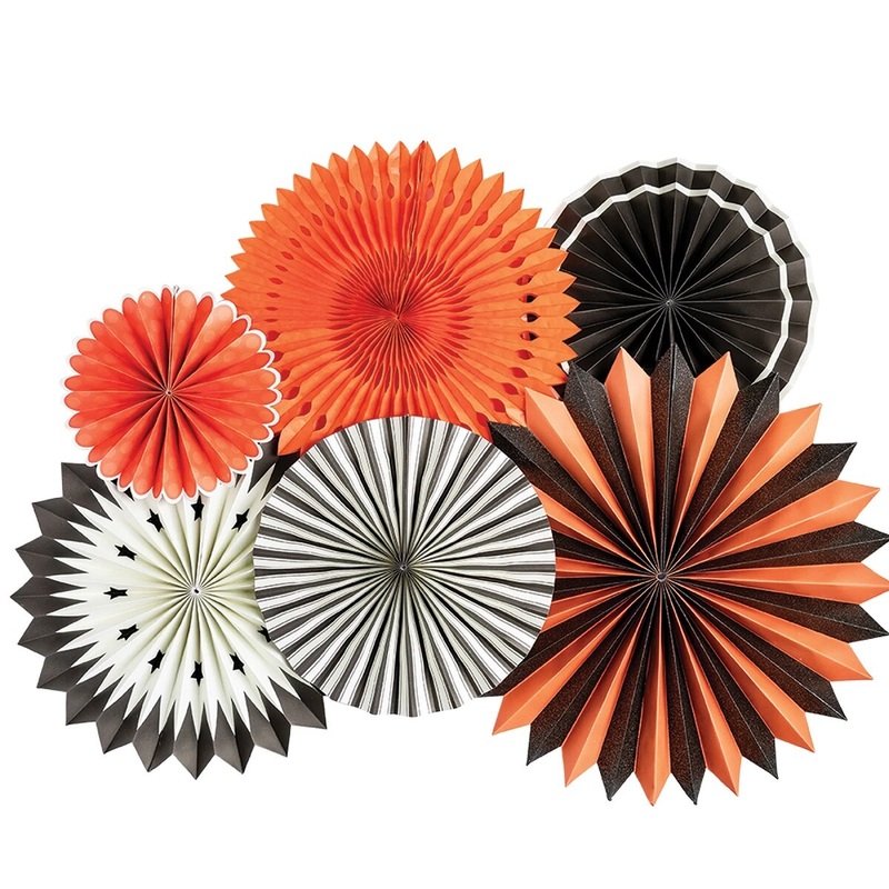 Vintage Halloween Party Fans