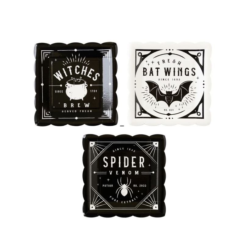 Vintage Label Plate Set