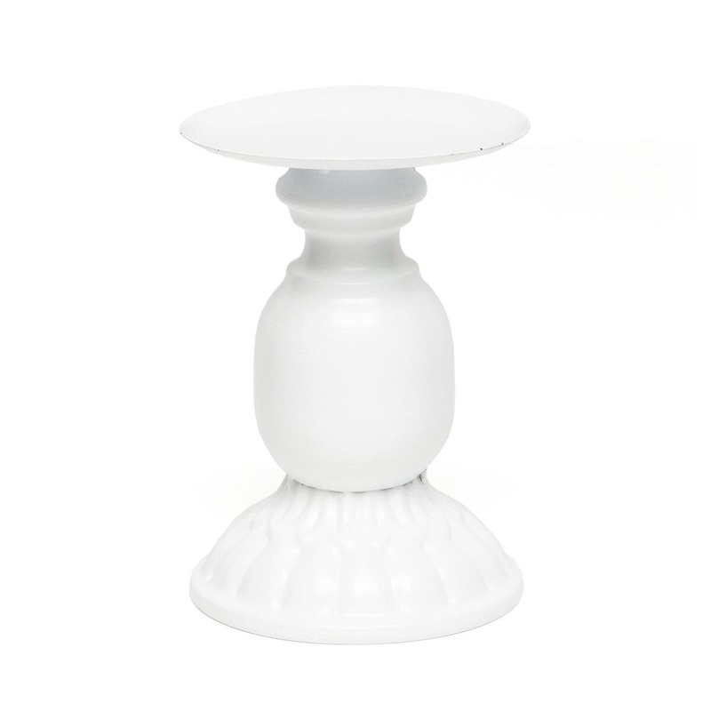 5.5 White Candle Holder