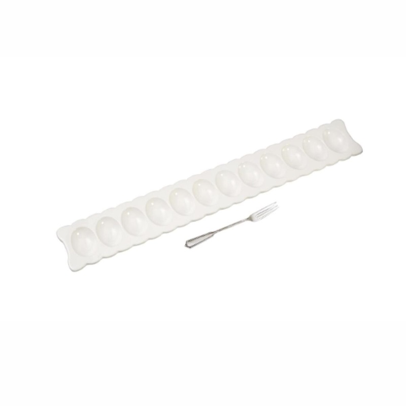 Deviled Egg Tray & Fork Set