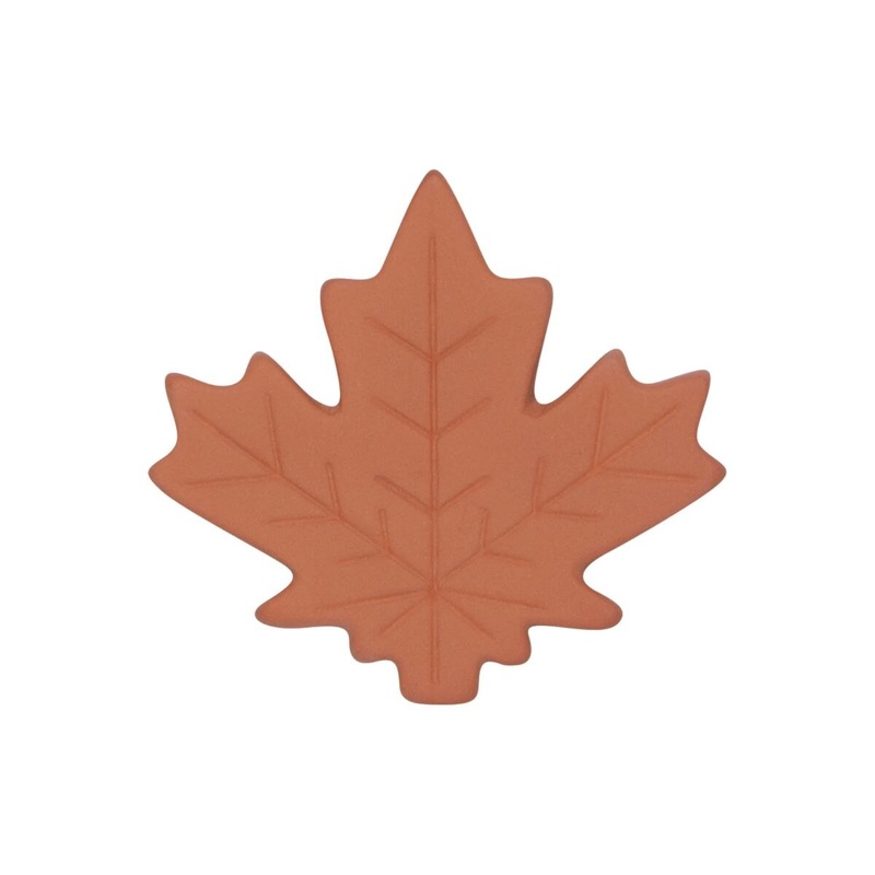 Maple Leaf Terracotta Sugar Saver