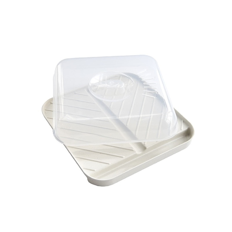 Medium Slanted Bacon Tray with Lid