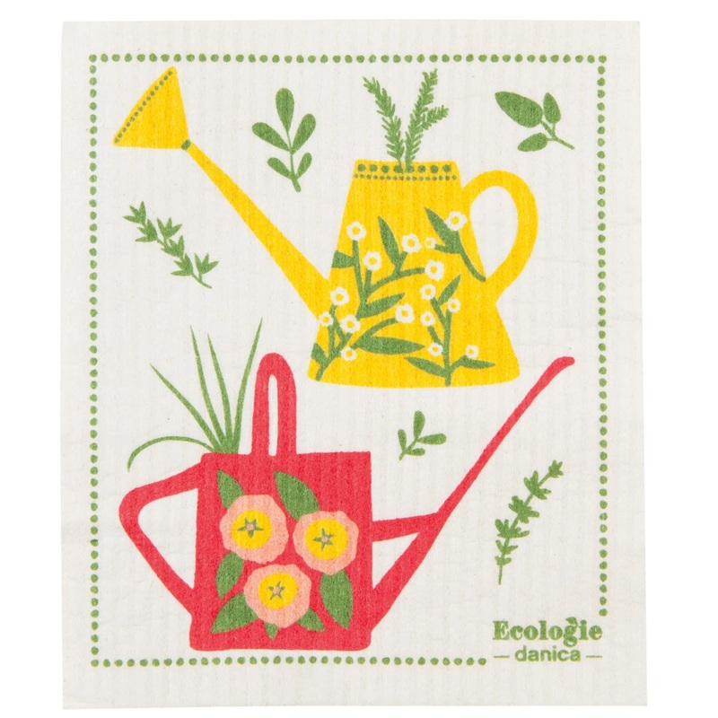 Swedish Dish Cloth- Watering Cans