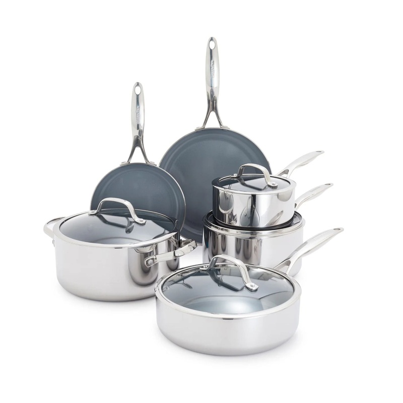 Valencia Pro Stainless 10pc Set