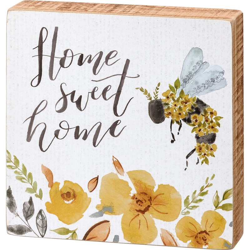 Box Sign Sweet Home 6×6