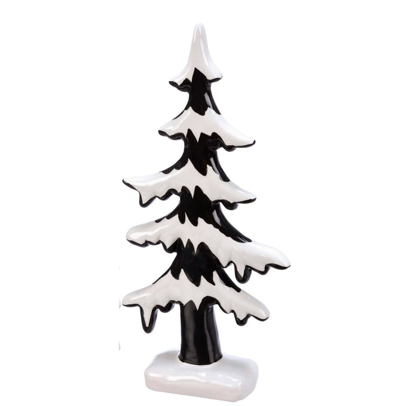 Ceramic Snowy Tree- Large