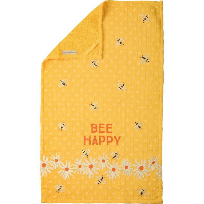 Hand Towel Bee Happy
