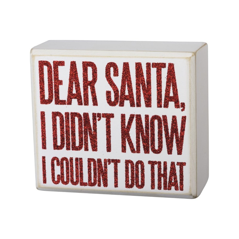 I Didn’t Know Box Sign