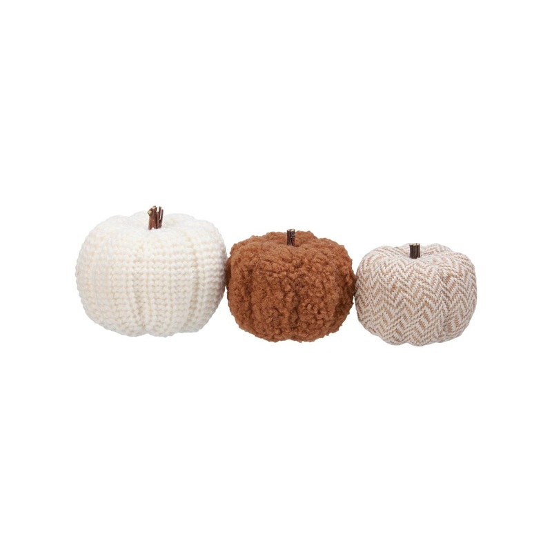 Knitted Pumpkin Set