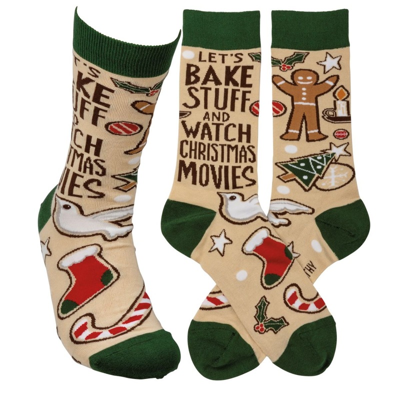 Let’s Bake Stuff And Watch Movies Socks