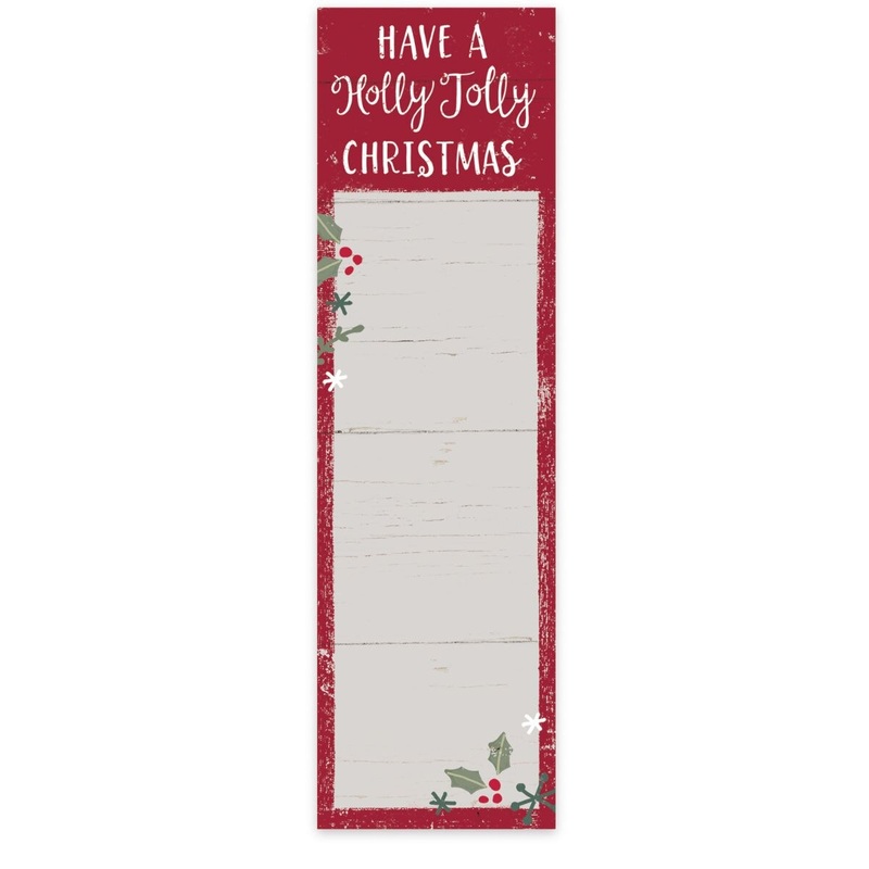 List Pad Holly Jolly