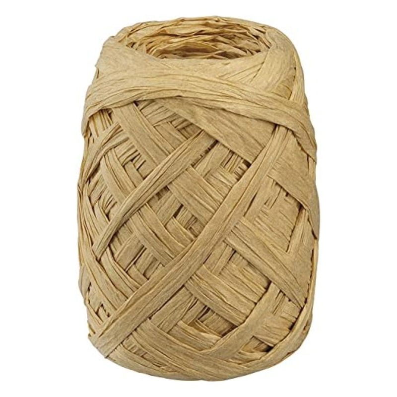 Natural Raffia Paper Ribbon