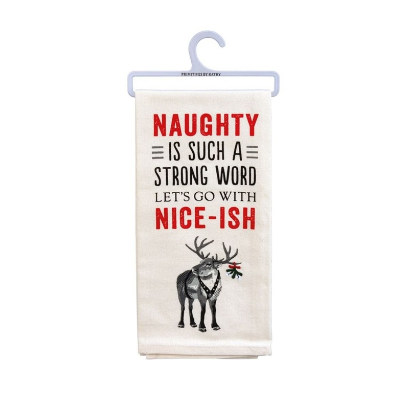Naughty Let’s Go Kitchen Towel