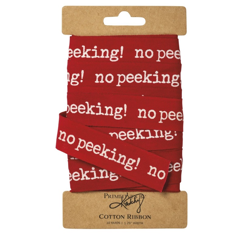 No Peeking Ribbon