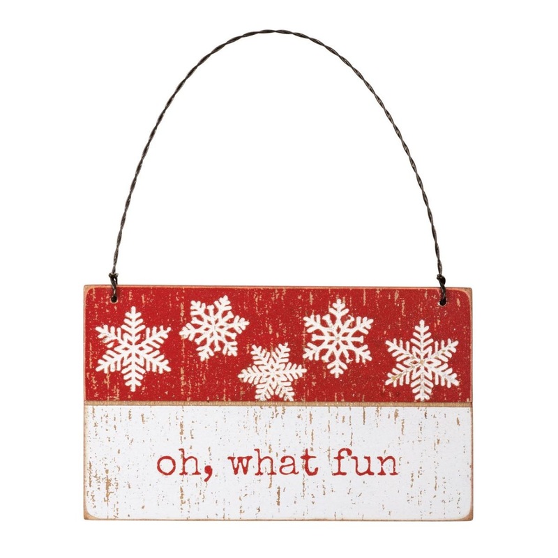 Oh What Fun Ornament