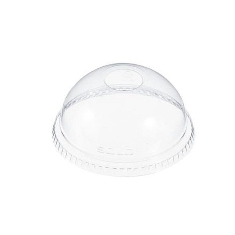 Plastic Cup Lid Dome w/Hole