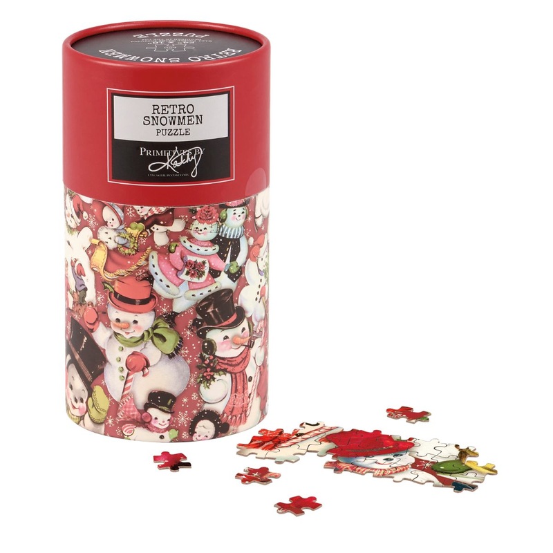 Retro Snowmen Puzzle