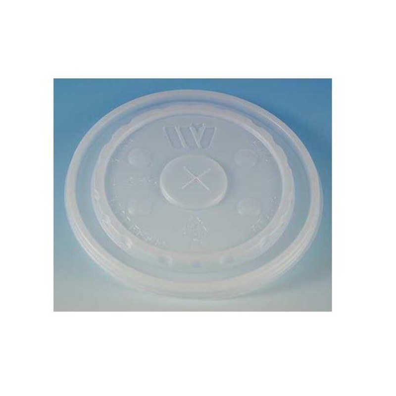 Slotted Lids for 10 oz Styrofoam Cups – 100 Ct.