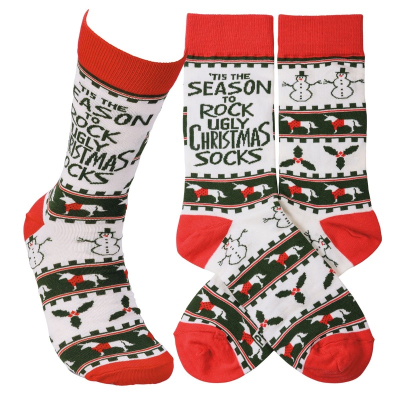 Ugly Christmas Socks