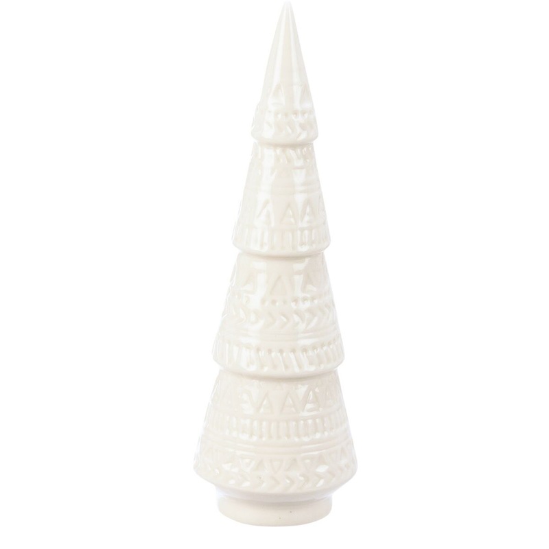 White Ceramic Christmas Tree- Large