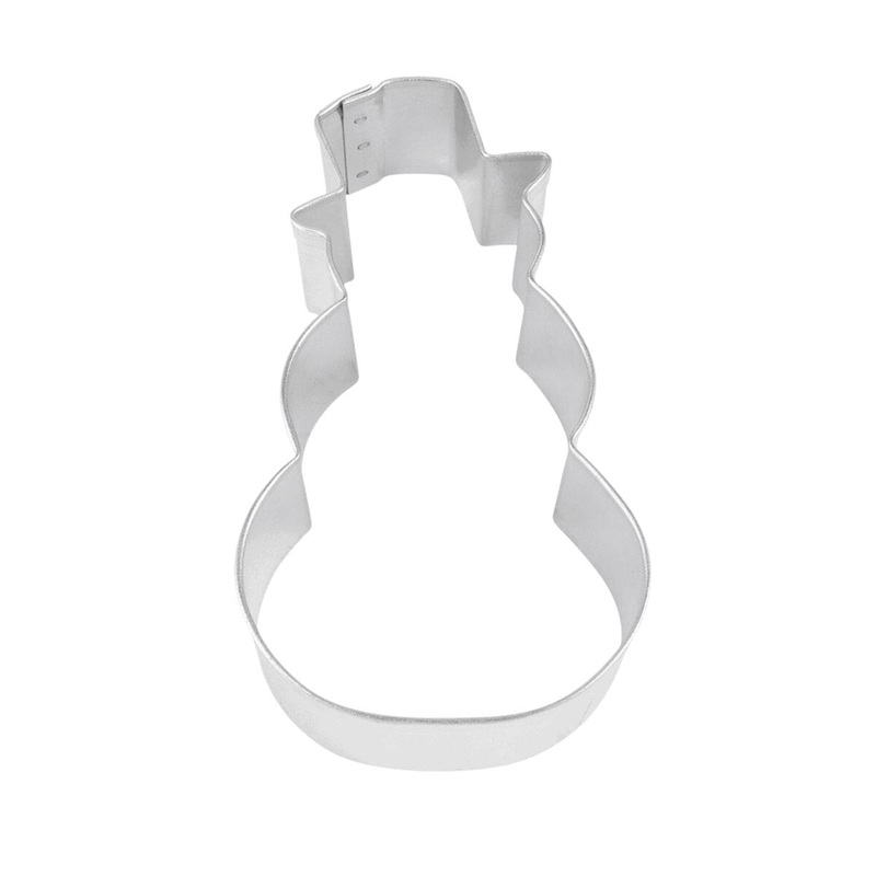 4 Snowman w/Top Hat Cookie Cutter
