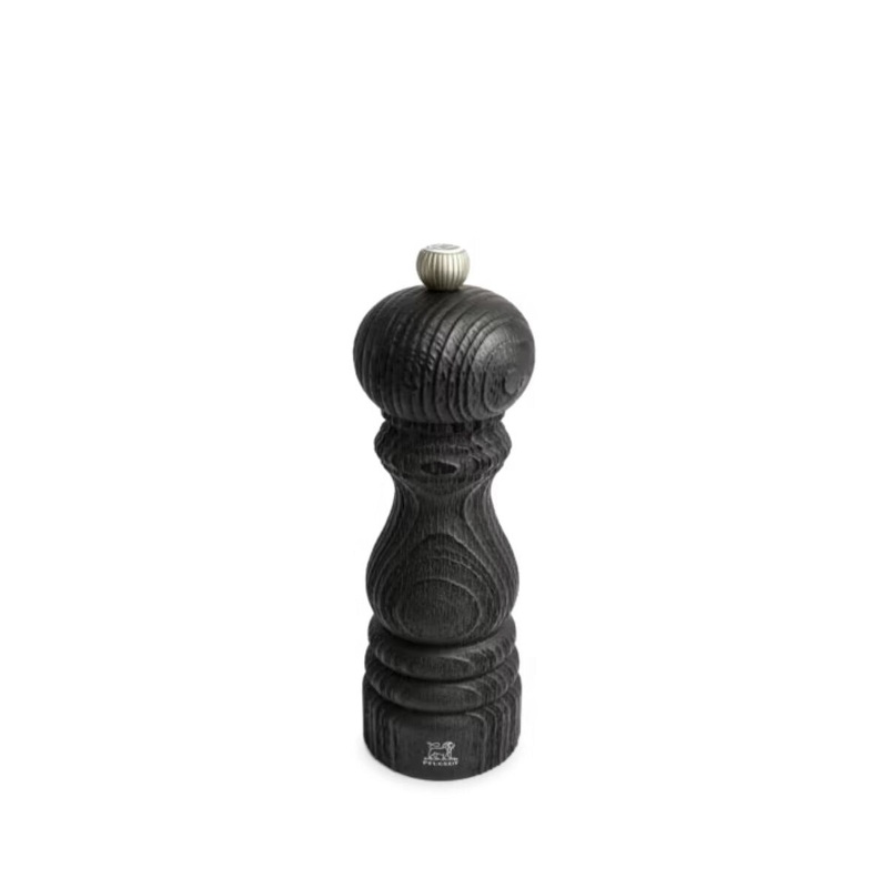 7 Black Paris Nature Salt Mill