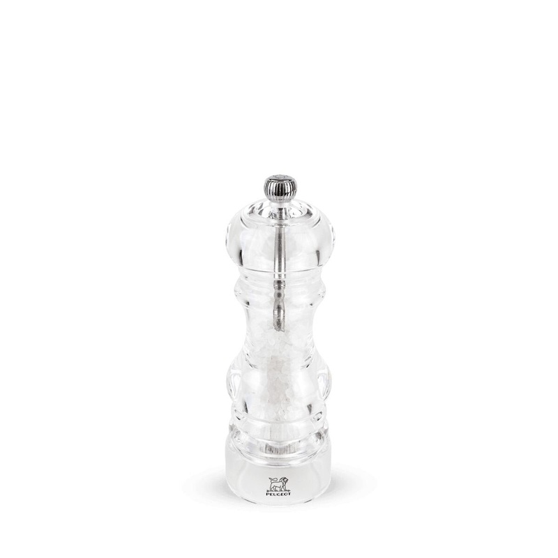 7 Clear Nancy Paris Classic Salt Mill